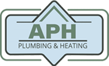 A plumbing and heating company logo